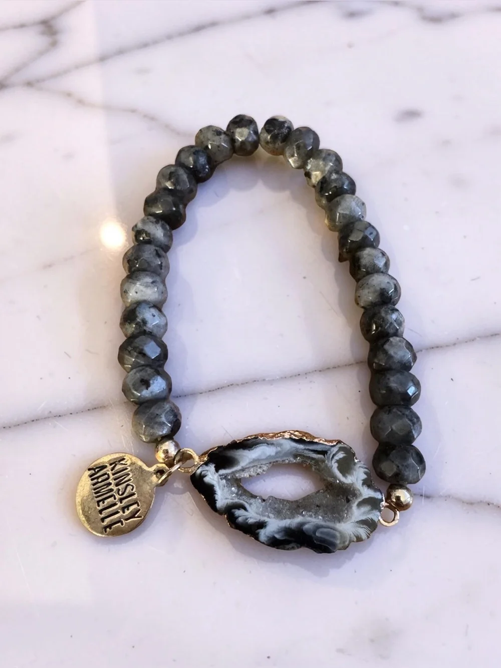 Kinsley Armelle Geode Collection Bracelets